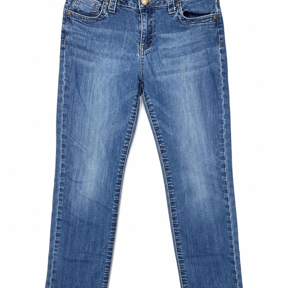 KUT from the Kloth Women's Straight Leg Jeans Size 10 Medium Wash